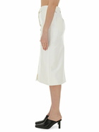 Courrèges Skirt With Buttons