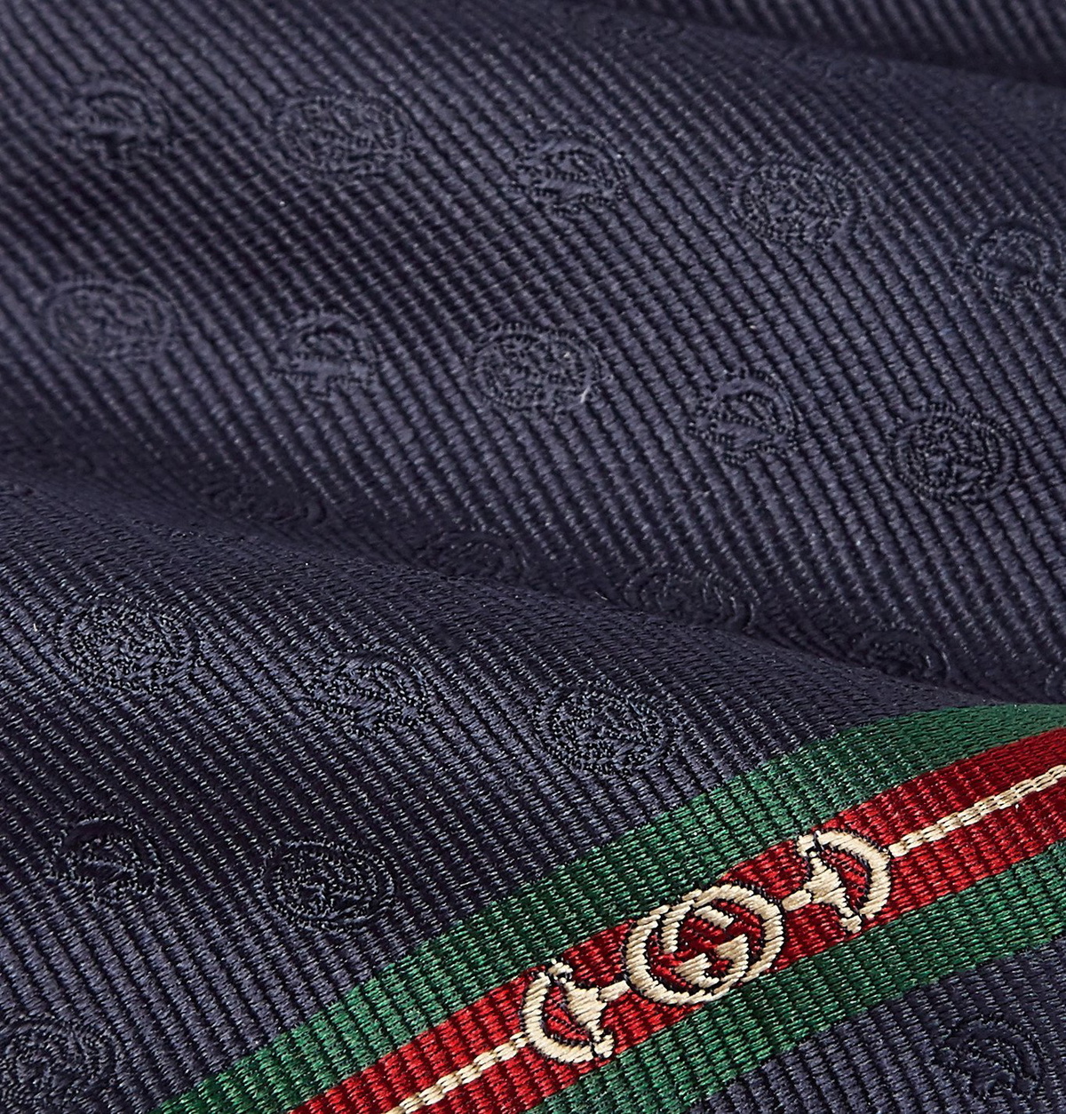 Gucci - 7cm Striped Silk-Jacquard Tie - Blue