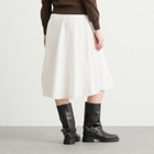 Kijun Women's Seashore Flared Skirt in Off-White
