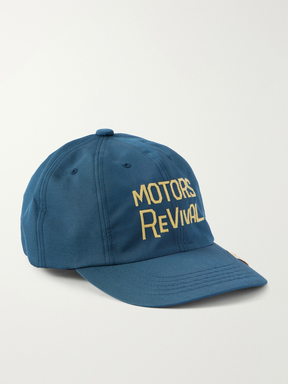 Visvim - Excelsior Wool and Silk-Blend Twill Cap - Blue