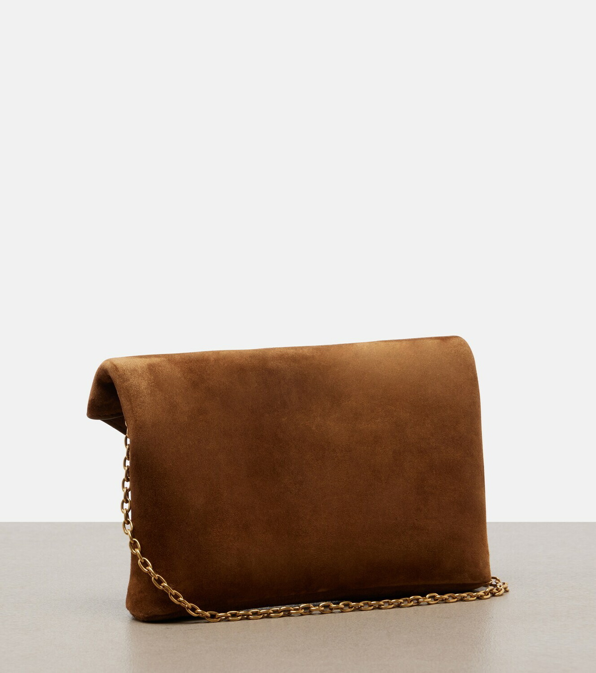 Saint Laurent Cassandre Small suede pouch