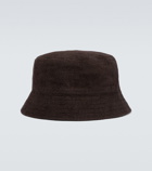 Auralee Cotton terry bucket hat