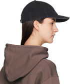 MM6 Maison Margiela Black Baseball Cap