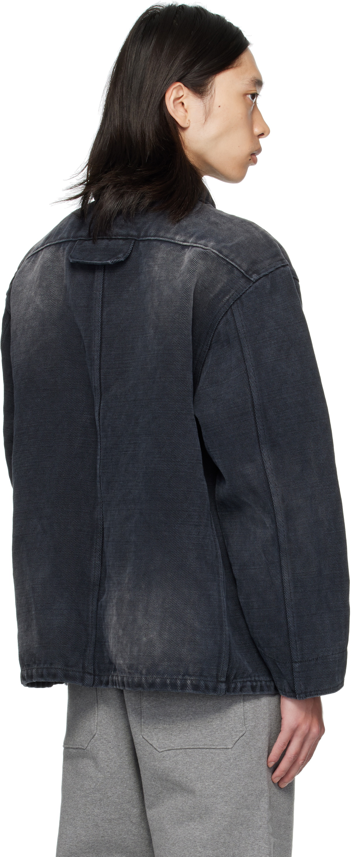 OUAT Black Selvedge Denim Jacket