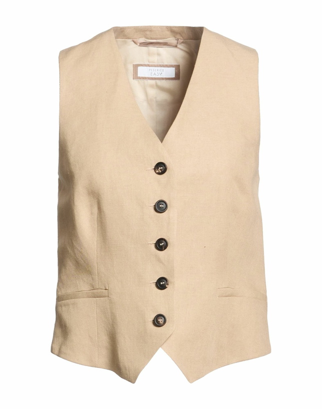 Photo: Peserico Womens Tailored Vest Sand