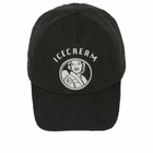 ICECREAM Men's Waitress Corduroy Trucker Cap in Black 