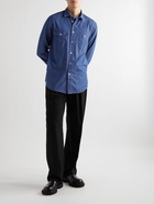 Paul Smith - Cotton and Lyocell-Blend Chambray Shirt - Blue