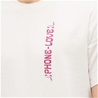 Edwin Men's Phone Love T-Shirt in Whisper White