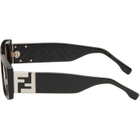 Fendi Black FF Squared Sunglasses