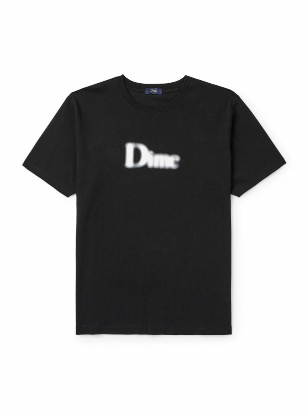 Photo: DIME - Logo-Print Cotton-Jersey T-Shirt - Black
