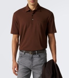 Zegna Cotton piqué polo shirt