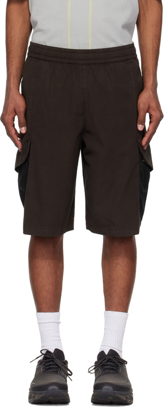 Photo: A-COLD-WALL* Brown Brunswick Cargo Shorts