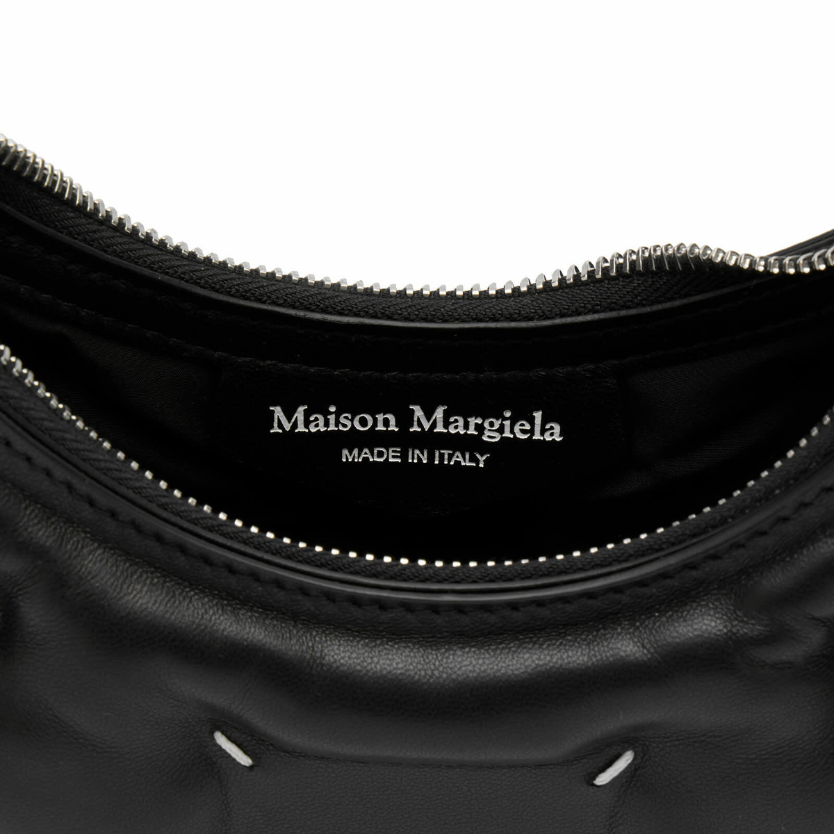Maison Margiela Women's Glam Slam Hobo Micro Bag in Black 