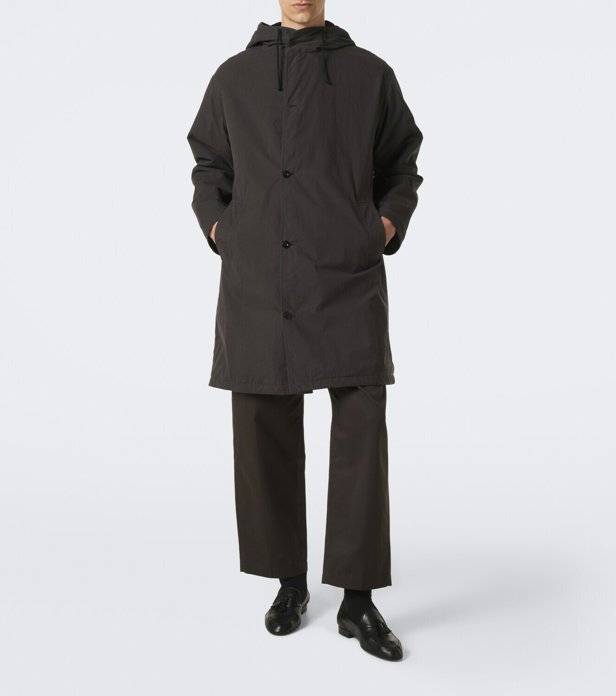 The Row Saori cotton-blend parka