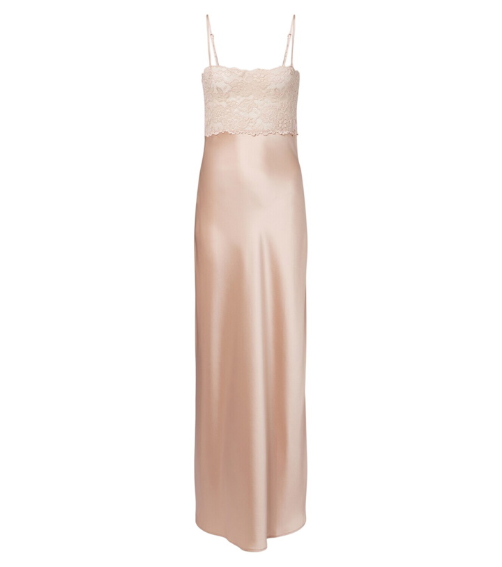 Photo: Aya Muse Myra lace and satin gown