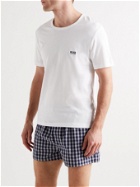 HUGO BOSS - Three-Pack Logo-Embroidered Cotton-Jersey T-Shirts - Multi