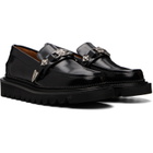 Toga Virilis Black Leather Loafers
