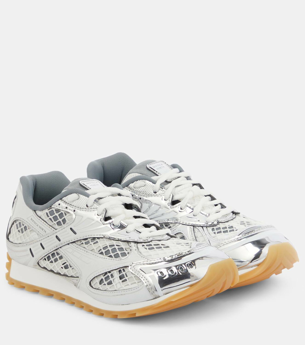スニーカー BOTTEGA VENETA Orbit Sneaker Bottega Veneta Orbit metallic sneakers Bottega Veneta