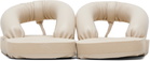 YUME YUME Beige Suki Flip-Flops