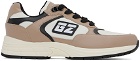Giuseppe Zanotti White & Beige GZ Sneakers