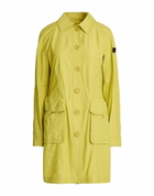Peuterey Womens Overcoat & Trench Coat in Light green