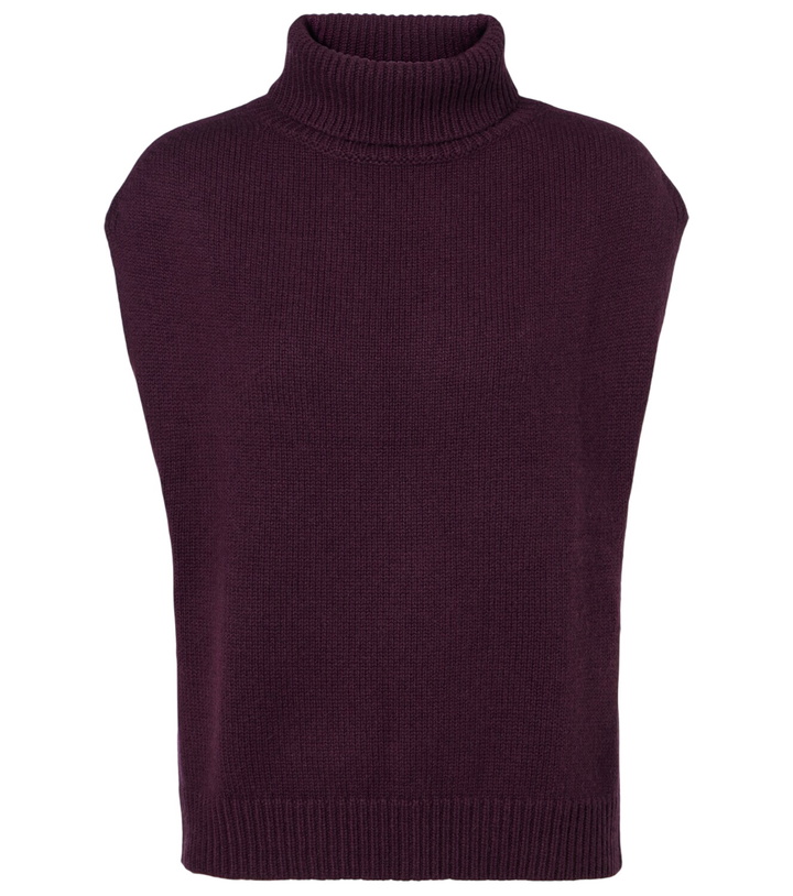 Photo: Jardin des Orangers Turtleneck wool and cashmere sweater vest