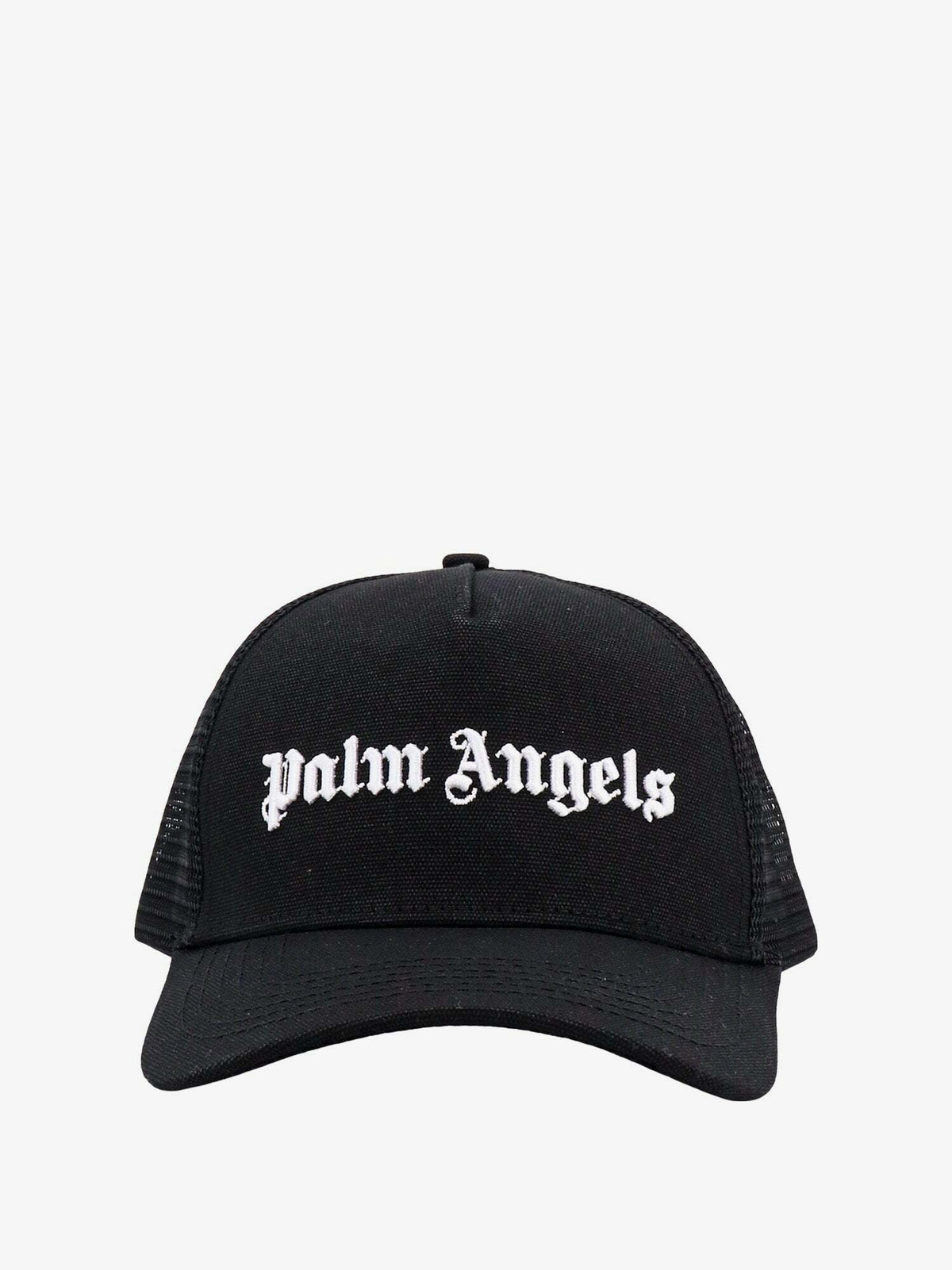 Palm Angels Hat Black Mens Palm Angels