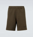 Givenchy Givenchy Stamp cotton Bermuda shorts