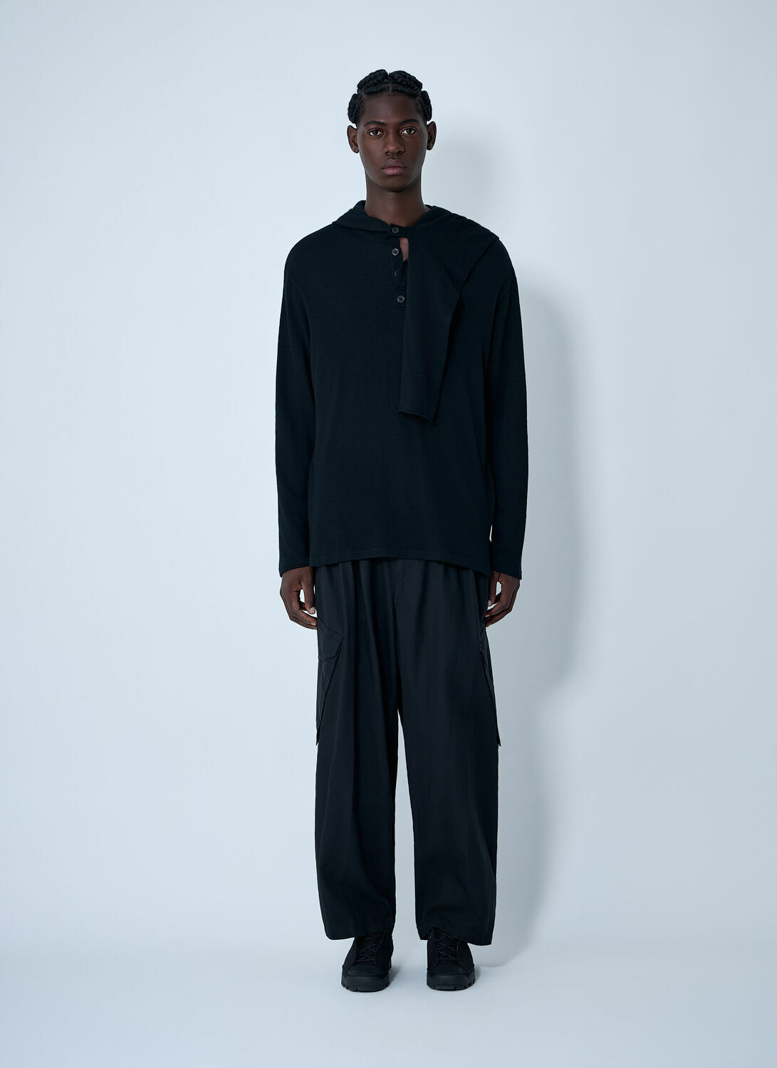 Yohji Yamamoto Hooded Sweater