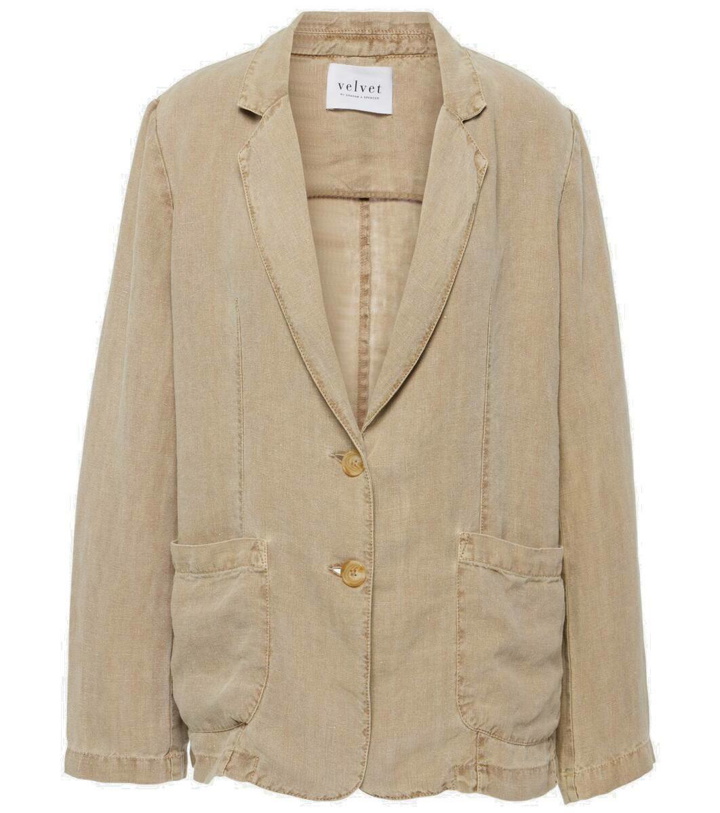 Photo: Velvet Lenny linen blazer