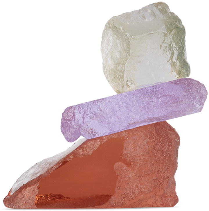 Photo: The Observatory Studio SSENSE Exclusive Multicolor Time Rock Stack Sculpture