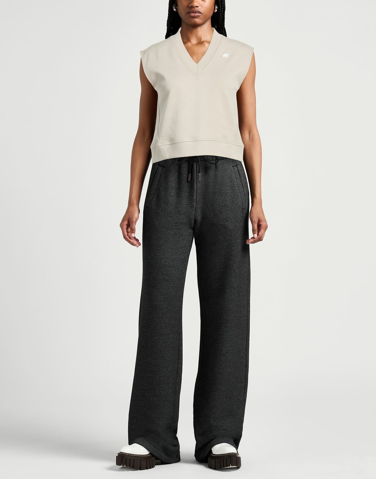 K-way Womens T-shirt in Beige