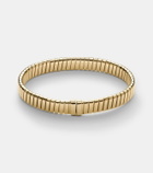 Bvlgari Bvlgari Tubogas 18kt gold bracelet with diamonds
