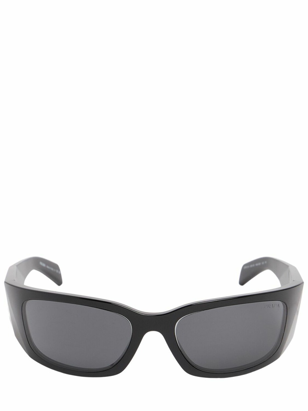 Photo: PRADA Square Acetate Sunglasses