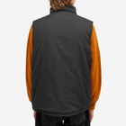 orSlow Men's Nylon Padded Vest in Black