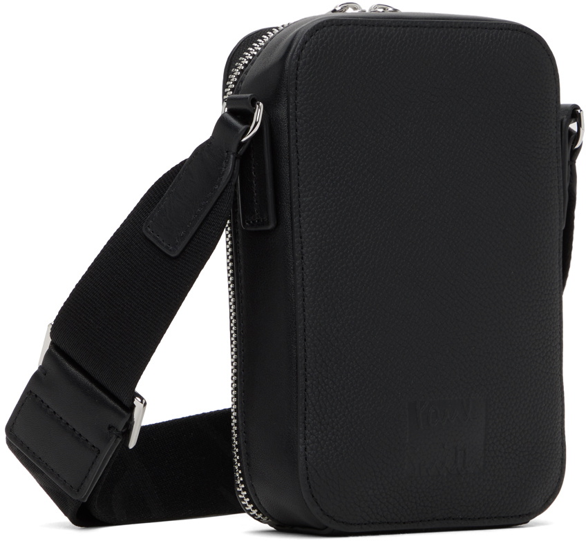 Paul Smith Black Small Mini Flight Pouch Paul Smith