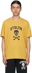 Stolen Girlfriends Club Yellow Jolly Roger T-Shirt