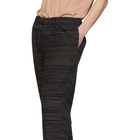 Issey Miyake Men Navy Wool Gradation Stitch Lounge Pants