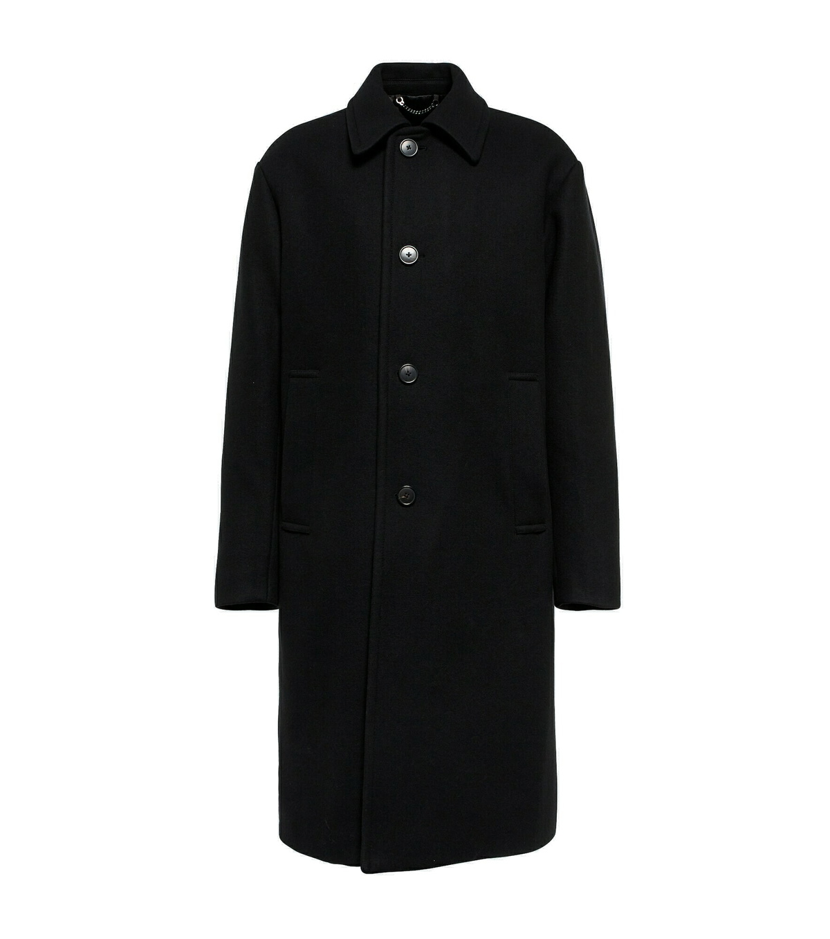 Dries Van Noten - Single-breasted wool-blend coat Dries Van Noten