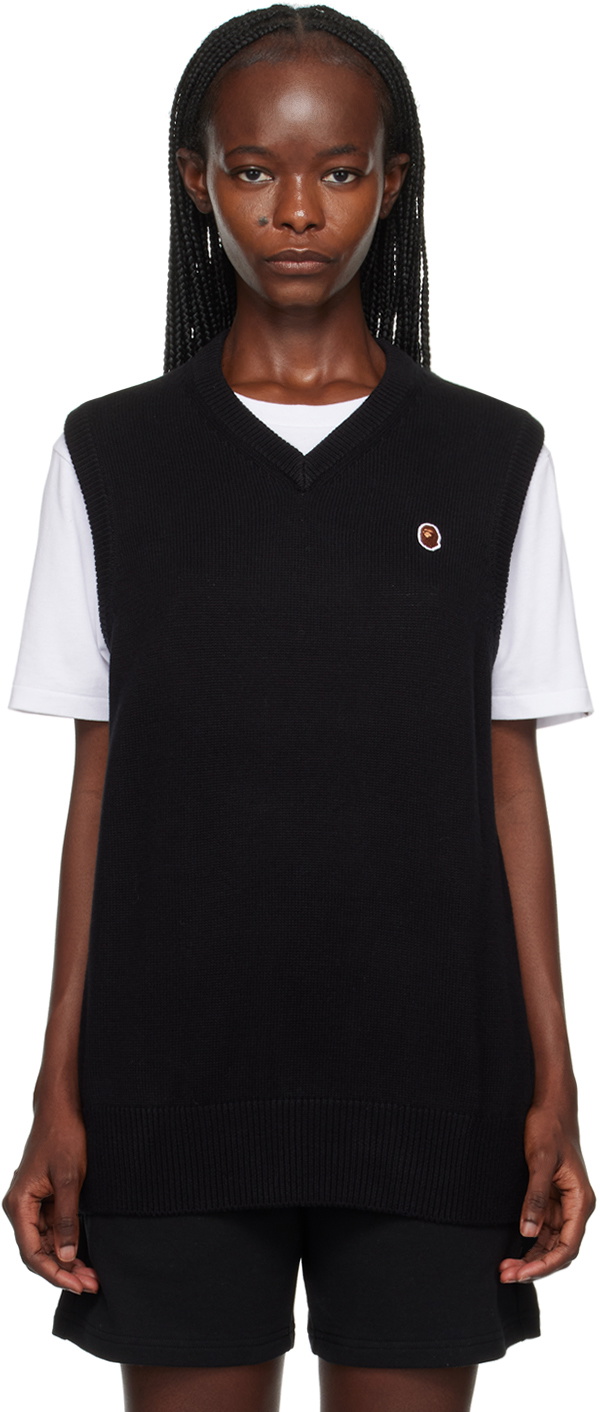 BAPE Black Ape Head One Point Vest