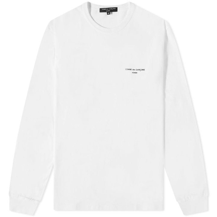 Photo: Comme des Garçons Homme Long Sleeve Logo Tee