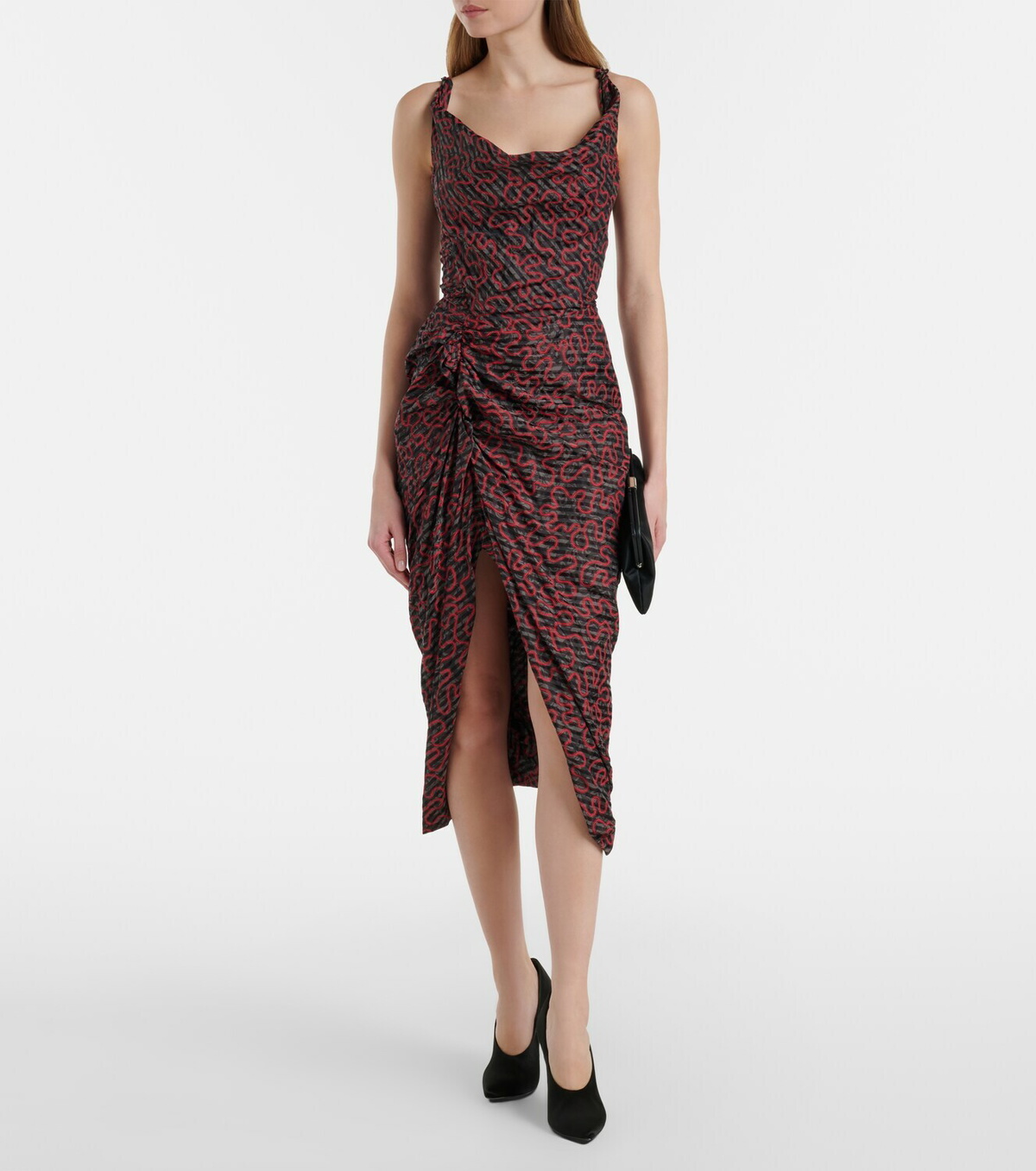 Vivienne Westwood Panther printed midi dress