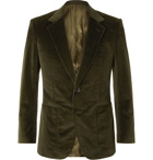 Kingsman - Slim-Fit Cotton-Blend Corduroy Suit Jacket - Green