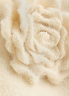 Giuseppe DI Morabito Floral Double-breasted Coat Off White