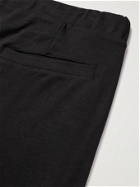 A.P.C. - Martin Cotton-Jersey Sweatpants - Black
