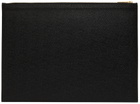 Thom Browne Black Large Zip Document Holder