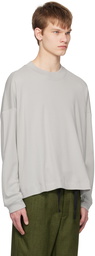 Jan-Jan Van Essche Gray #57 Sweatshirt