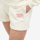 Maison Kitsuné Women's Handwriting Logo Regular Jog Shorts