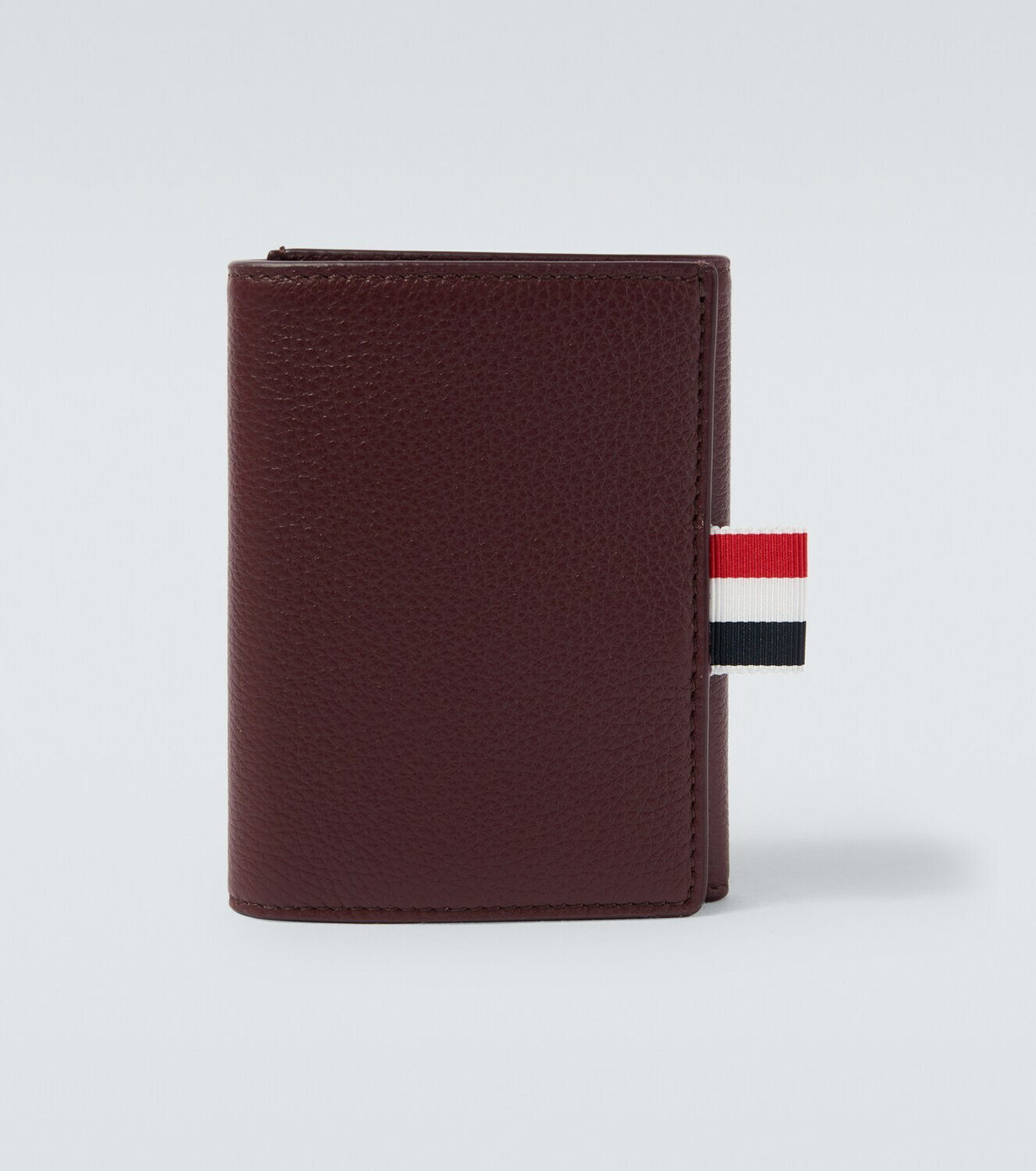 Thom Browne RWB Stripe leather wallet