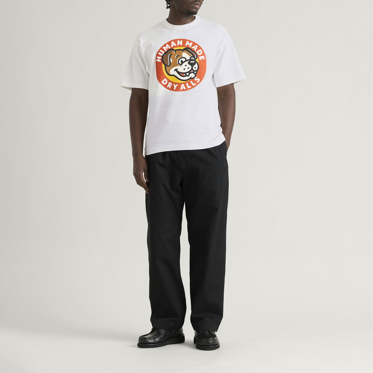 Human Made Men's Dog Circle T-Shirt in White